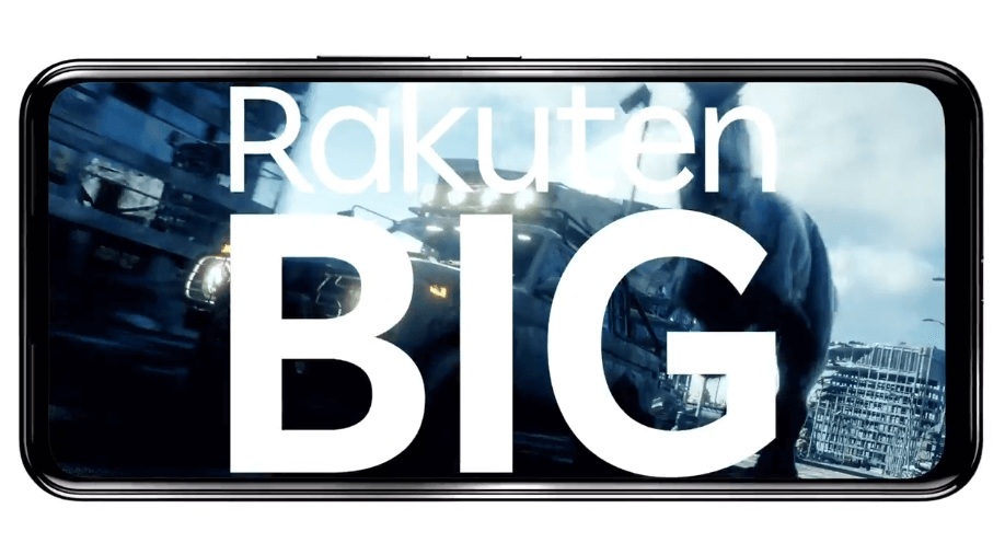 5G対応スマートフォン「Rakuten BIG（楽天ビッグ）」